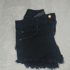American Eagle Outfitters Dark Denim Shorts